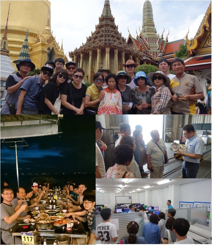 2015년 우수사원 태국 포상여행