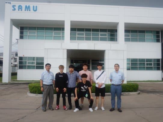 군입대 대상 직원 위로여행