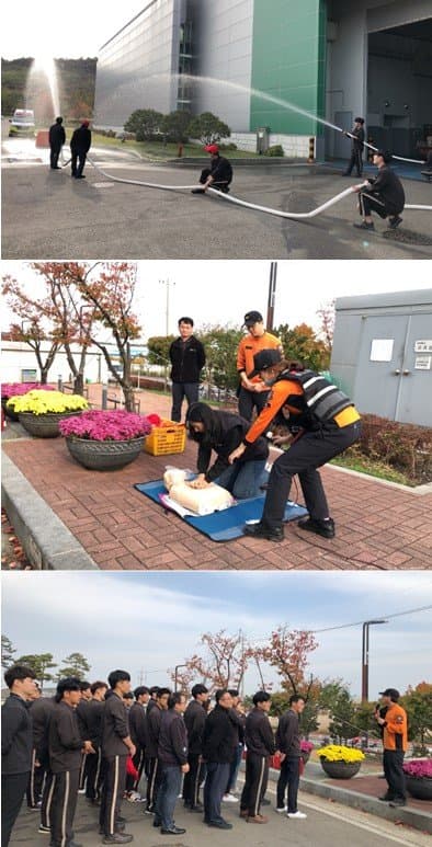 2019년 소방훈련